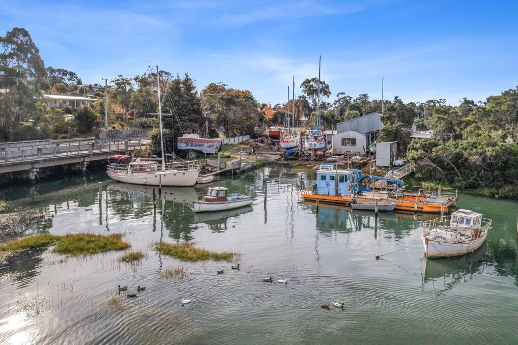 Gravelly Beach Marine occupies a charming peninsula opposite Rose Bay Park. Picture supplied 