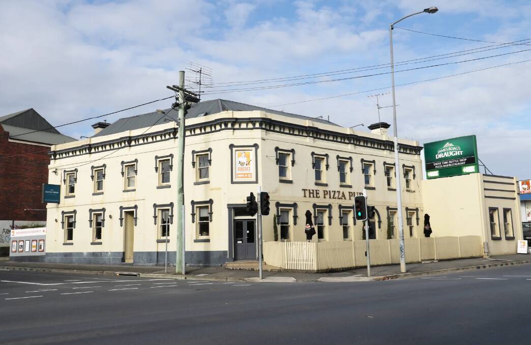 The Wellington and Frederick Street building housing The Pizza Pub is up for sale. Pictures supplied