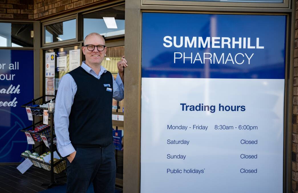 Summerhill Pharmacy's Todd Medwin. Picture by Paul Scambler