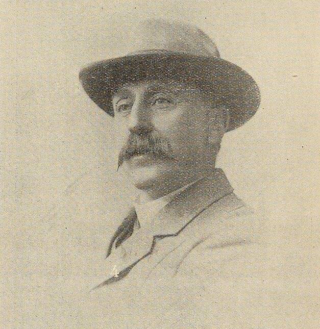 C. St John David was Launceston's city engineer and surveyor from March 1892 until his death in July 1924. His real name was Richard Thomas Sargent. Picture by Weekly Courier, May 19, 1924