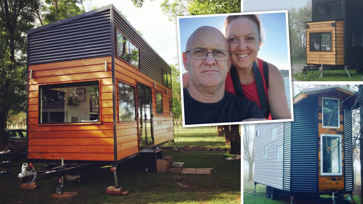 Burnie tiny home builders Kevin and Kerrie Mott say that the regulations have changed since they first started out and it has become difficult for some of their clients to get their tiny home on wheels (THOWS) approved. Picture: File