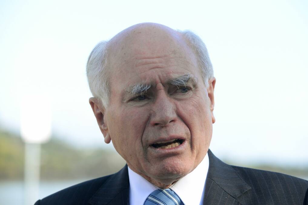 Past Prime Minister John Howard made a "No GST" pledge, and went ahead and legislated it anyway. Picture by: Mark Jesser/ Michael Lowe