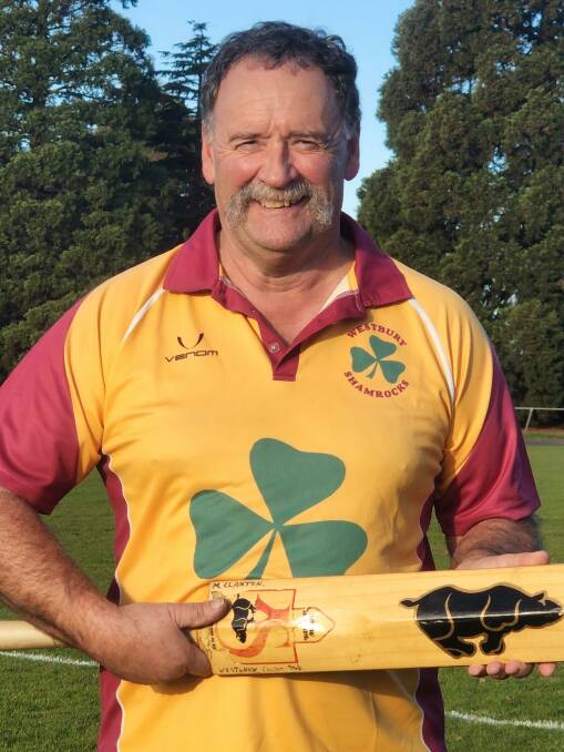 Westbury Shamrocks Cricket Club president Michael Claxton was named runner-up for the Tasmanian Good Sports Volunteer of the Year Award. Picture supplied 