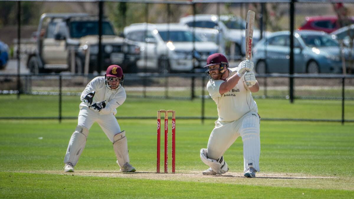 Westbury batter James Tyson, pictured in 2022, made a century during his side's two-day win against Mowbray. Picture by Paul Scambler 