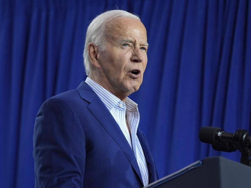 Some Democrats are thinking about how Joe Biden could be replaced as a presidential candidate. (AP PHOTO)