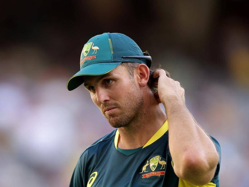 Australia's T20 top-three is all-but-confirmed ahead of the World Cup, skipper Mitch Marsh says. (Richard Wainwright/AAP PHOTOS)