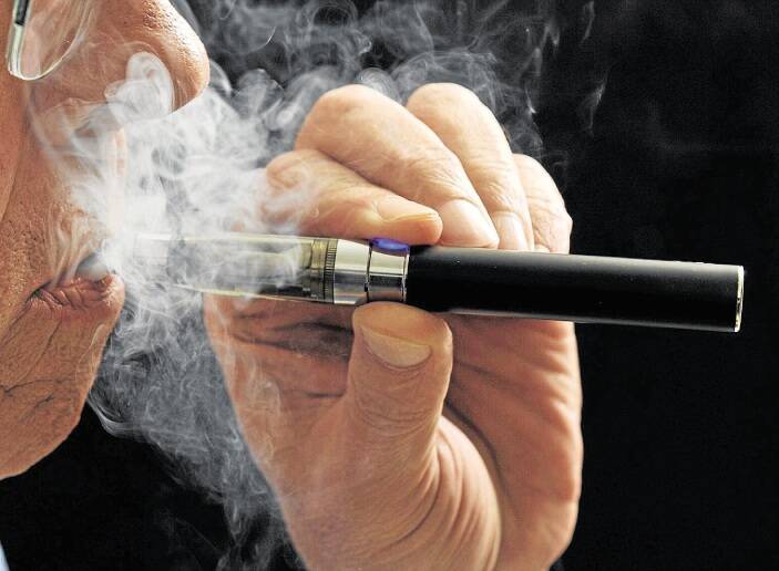 The Australian Medical Association has welcomed new laws discouraging smoking and vaping. File picture