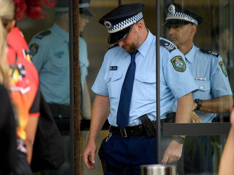 Benedict Bryant's lawyer says the police sergeant will fight the two driving charges. (Bianca De Marchi/AAP PHOTOS)