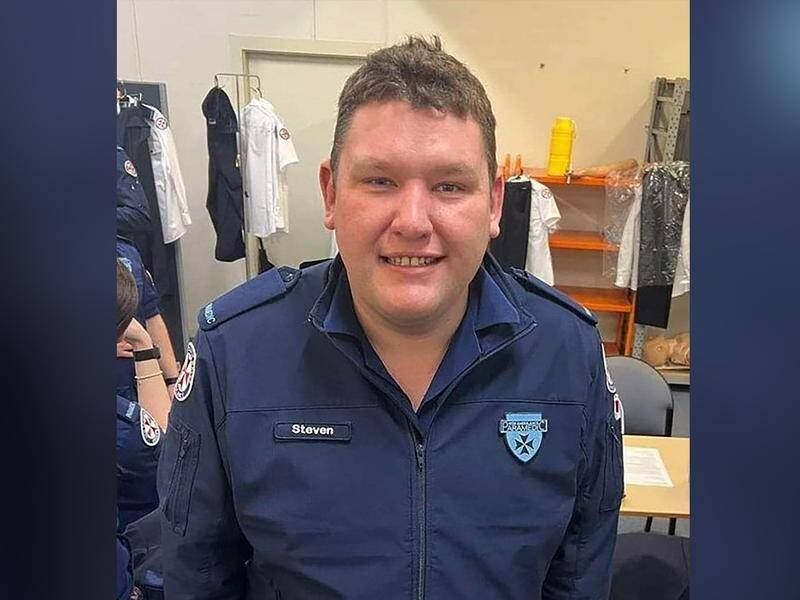 Paramedic and father Steven Tougher was fatally stabbed outside a McDonald's in Sydney's southwest. (PR HANDOUT IMAGE PHOTO)