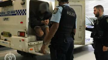 Two men are accused of involvement in a drug supply racket run from Villawood Detention Centre. Photo: HANDOUT/NSW POLICE