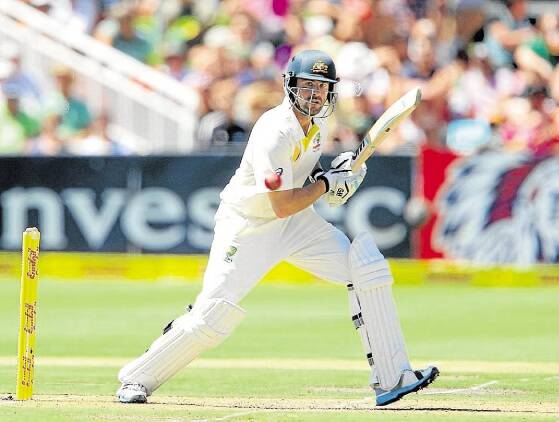 Launceston's Alex Doolan made his Test debut against South Africa.