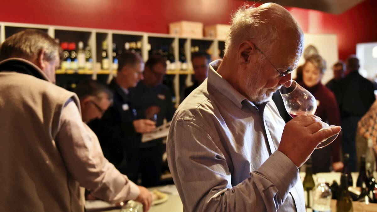 More than 160 people attended the Pinot and Truffle weekend, in Launceston, where Dirk Meure launched his last ever vintage of pinot noir. Picture: SCOTT GELSTON