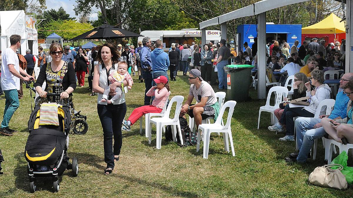 There was craft, food, drink and more at day two of the Tasmanian Craft Fair at Deloraine. Picture: Paul Scambler
